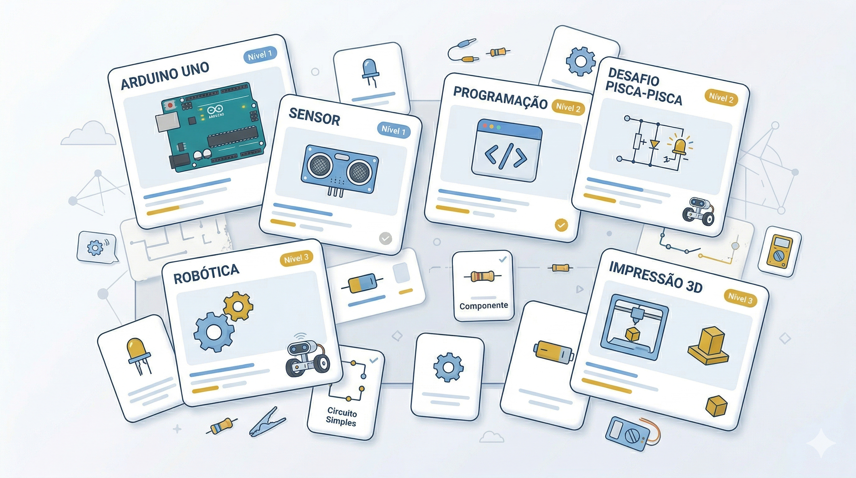 Alunos em atividade MakerLab3D